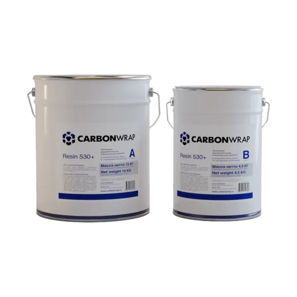 Эпоксидный клей для холста ("мокрый" способ) CarbonWrap Resin 530+